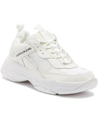 calvin klein mens white shoes