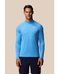 Castore - Adapt Training 1/4 Zip Top Polyester Activewear T-Shirts - Lyst