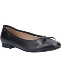 Hush Puppies - Naomi Leather Women's Flats - Lyst