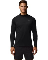 Castore - Adapt Training 1/4 Zip Top Polyester Activewear T-Shirts - Lyst