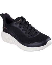 Skechers - Bobs Squad Waves Still Wading 117483-Blk Lace Up Shoes - Lyst