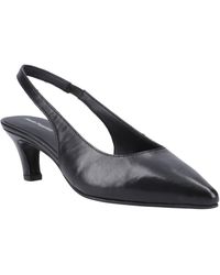 Hush Puppies - Nahla Leather Pointy Slingback Heels - Lyst