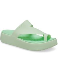 Crocs™ - Getaway Platform Thermoplastic Jade Tint Sandals - Lyst