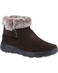 Skechers - On-The-Go Joy First Glance Bottes En Cuir - Lyst