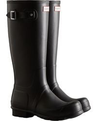HUNTER - Original Tall Rubber Wellington Boots - Lyst