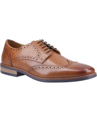 Hush Puppies - Mack Leather Brogues Shoes - Lyst