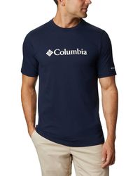 Columbia - Csc Basic Logo Short Sleeve Cotton Short Sleeve T-Shirts - Lyst