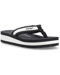 Rocket Dog - Monica Nylon Pu Textile /Off Flip Flops - Lyst