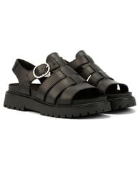 Timberland - Clairemont Way Fisherman Leather Sandals - Lyst