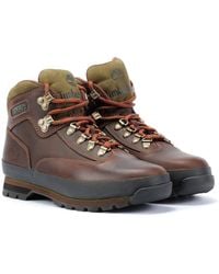 Timberland - Euro Hiker Mid Lace Stivali Da Uomo - Lyst