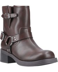 Rocket Dog - Nino Faux Leather Heeled Ankle Boots - Lyst