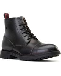 Base London - Boulton Leather Ankle Boots - Lyst