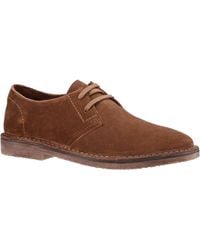Hush Puppies - Scout Suede Lace-Up Shoes - Lyst