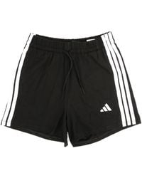 adidas - W 3S Sj Shorts Neri Da Donna - Lyst