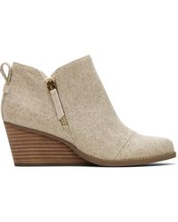 TOMS - Goldie Wedge Boot - Lyst