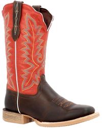 Durango - Lady Rebel Pro Leather Hickory/Chili Pepper Boots - Lyst