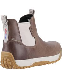 XtraTuf - Ankle Deck Boot Leather Leder Stone Gummistiefel - Lyst