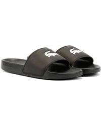 Lacoste - Serve Slide 0.0 Ciabatte da Uomo Nere - EUR 44.5 - Lyst