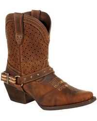 Durango - Crush Leather Bomber Boots - Lyst