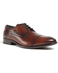 Pod - Ralph Leather Cognac Oxford Shoes - Lyst
