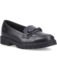 Hush Puppies - Hazel Snaffle Leather Loafers - Lyst
