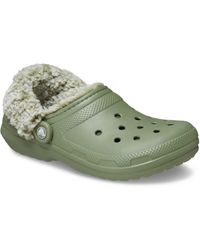 Crocs™ - Classic Fleece Lined Clogs - Lyst