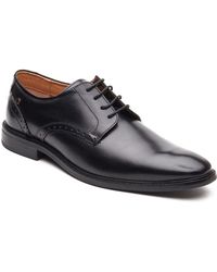 Base London - Eton Lace Up Leather Lace-Up Shoes - Lyst