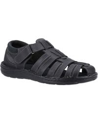 Hush Puppies - Albert Leather Sandals - Lyst