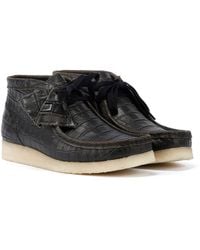 Clarks - Wallabee Boot Harajuku Leder Farbe Stiefel - Lyst