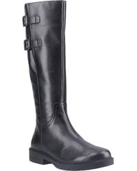 Hush Puppies - Tallulah Leather Boots - Lyst