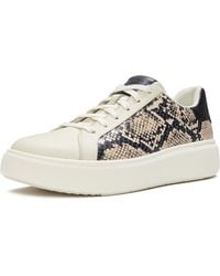Fitflop - Rtg Lace Up Leather Hazy Taupe/ Trainers - Lyst