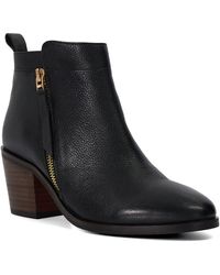 Dune - Paicing Stiefeletten Aus Leder Mit Absatz - Lyst