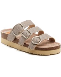 Rocket Dog - Astor Glenn Glitter Textile Sandals - Lyst