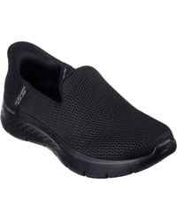 Skechers - Go Walk Flex Relish 124963W-Bbk Slip On Shoes - Lyst