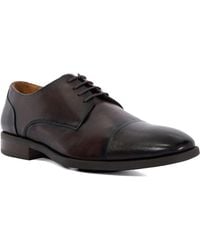Dune - Suffix Leather Lace-Up Shoes - Lyst
