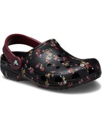 Crocs™ - Classic Graphic Synthetic/Multi Clogs - Lyst