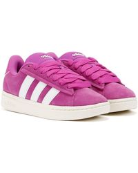 adidas - Grand Court Alpha 00S Fuchsia Sneakers - Lyst
