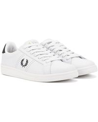 Fred Perry - B721 Leather Trainers - Lyst