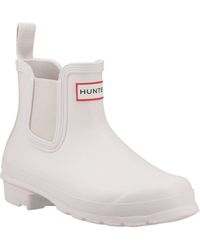 HUNTER - Original Chelsea Rubber Cast Wellington Boots - Lyst