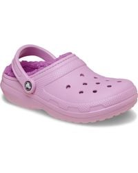 Crocs™ - Classic Lined Sabots En Hydrangea - Lyst