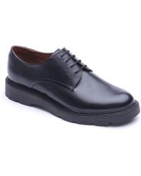 Base London - Vector Leather Lace-Up Shoes - Lyst