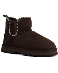 EMU - Higgie Suede Chocolate Boots - Lyst