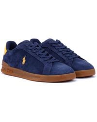 Ralph Lauren - Heritage Court Ii Sneaker Aus Wildleder - Lyst