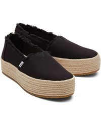 TOMS - Valencia 100% Cotton Espadrilles - Lyst