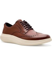 Cole Haan - Grand Aerion Wingtip Oxfords Leather British Lace-Up Shoes - Lyst