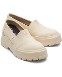 TOMS - Alpargata Combat Low 100% Cotton Loafers - Lyst
