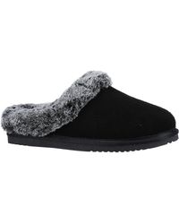 Hush Puppies - Amara Suede Slippers - Lyst