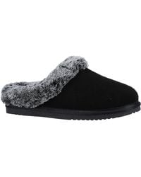 Hush Puppies - Amara Zapatillas De Mujer Negras De Ante - Lyst