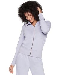 Skechers - Hoodless Hoodie Diamond Jacket - Lyst