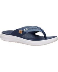 HEYDUDE - Finn Flip Polyester Sandals - Lyst